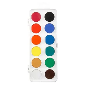 Wasserfarben Groß 172510 - 30 mm - 12 Farben